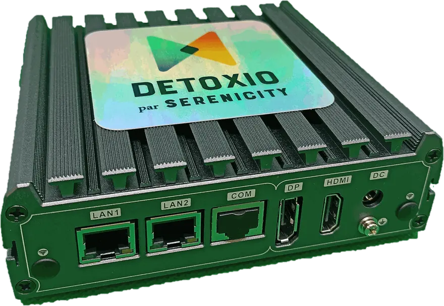 Boîtier DETOXIO Essentiel par SERENICITY